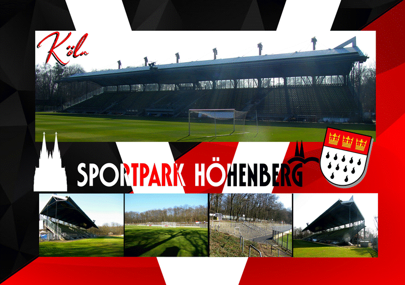 Sportpark H&ouml;henberg K&ouml;ln Postkarte
