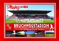 Bruchwegstadion Mainz Postkarte
