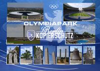 Olympiapark Berlin Postkarte