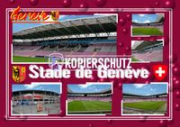 Stade de Gen&eacute;ve Genf Postkarte